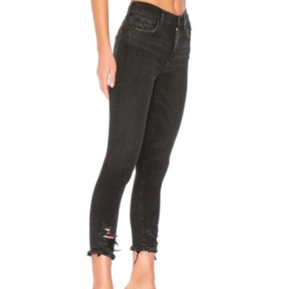 Agolde Sophie Skinny Crop in Temple - Picture 2 of 5